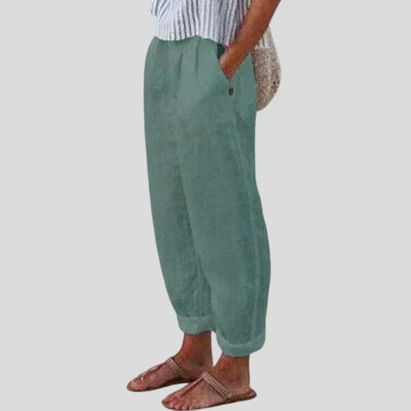 EffortlessComfort | Softline pants with side pockets