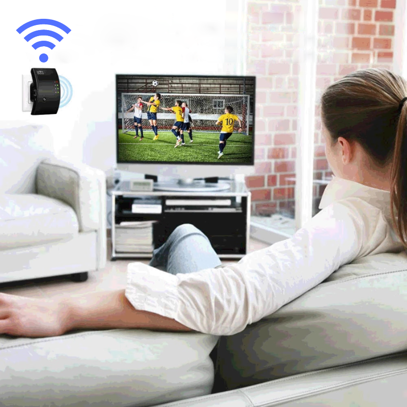 Compact WiFi Range Extender – Reliable Home Internet Booster