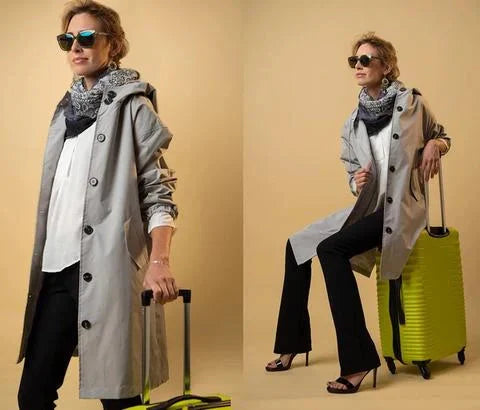 Fashionable Waterproof Women's Coat