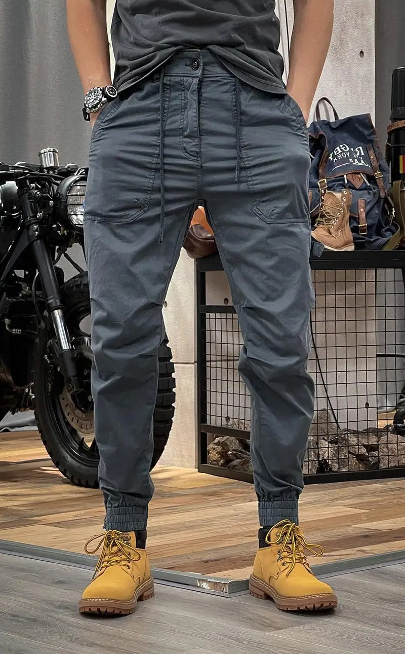 Men's Practical Pants with Multiple Pockets