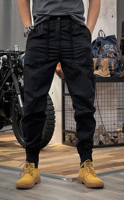 Men's Practical Pants with Multiple Pockets