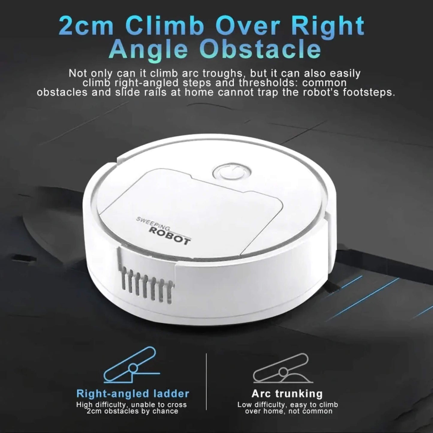 Ultra Quiet Automatic Robot Vacuum Mop Cleaner