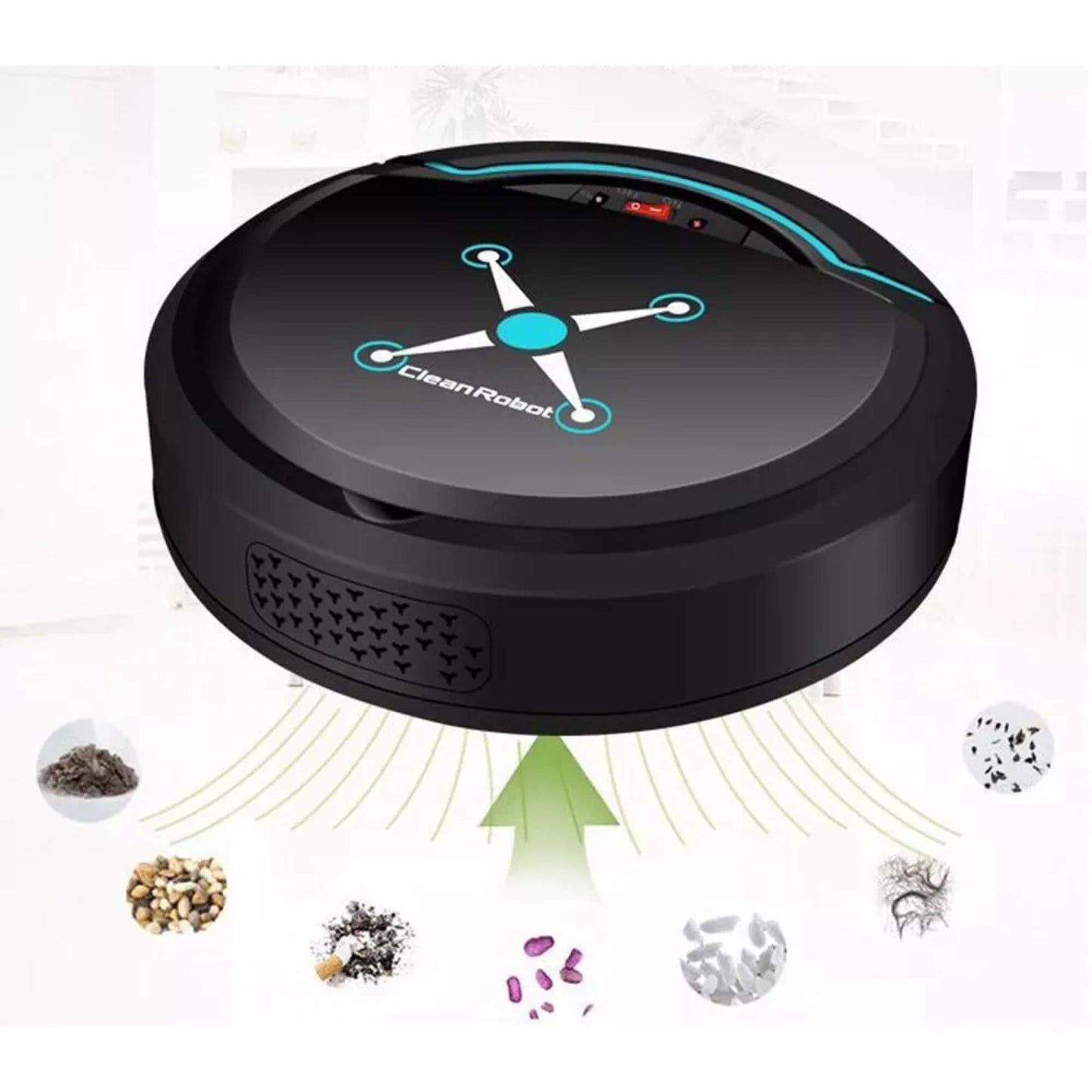 Ultra Quiet Automatic Robot Vacuum Mop Cleaner