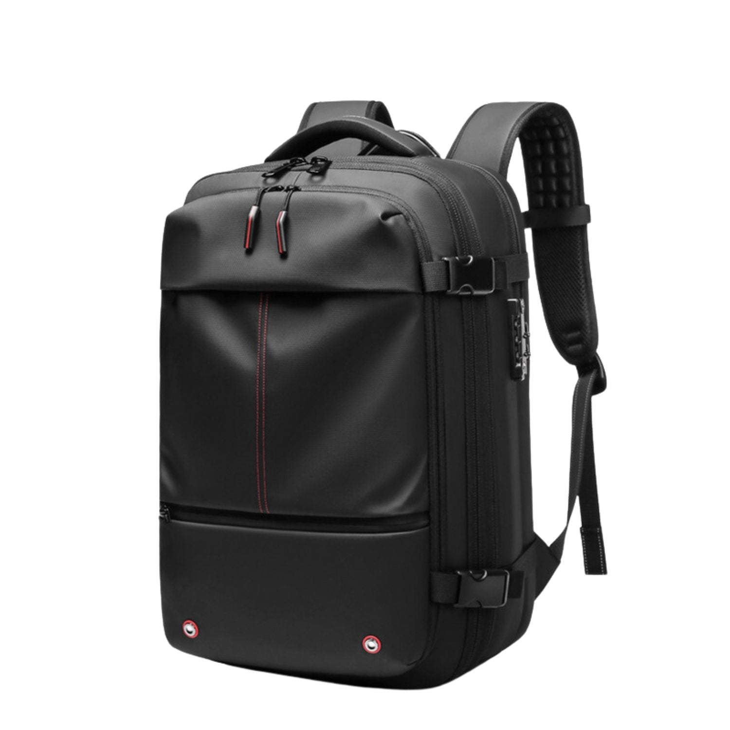 Compact Travel Backpack with Vacuum Compression System - Luxivelle