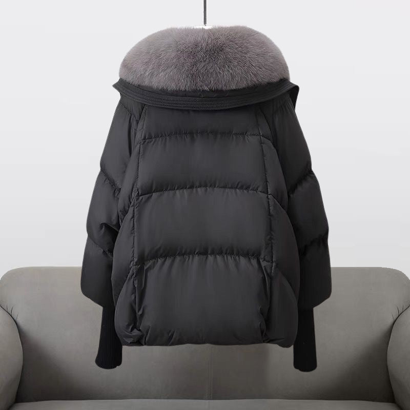 Warm Down Filled Long Coat for Women