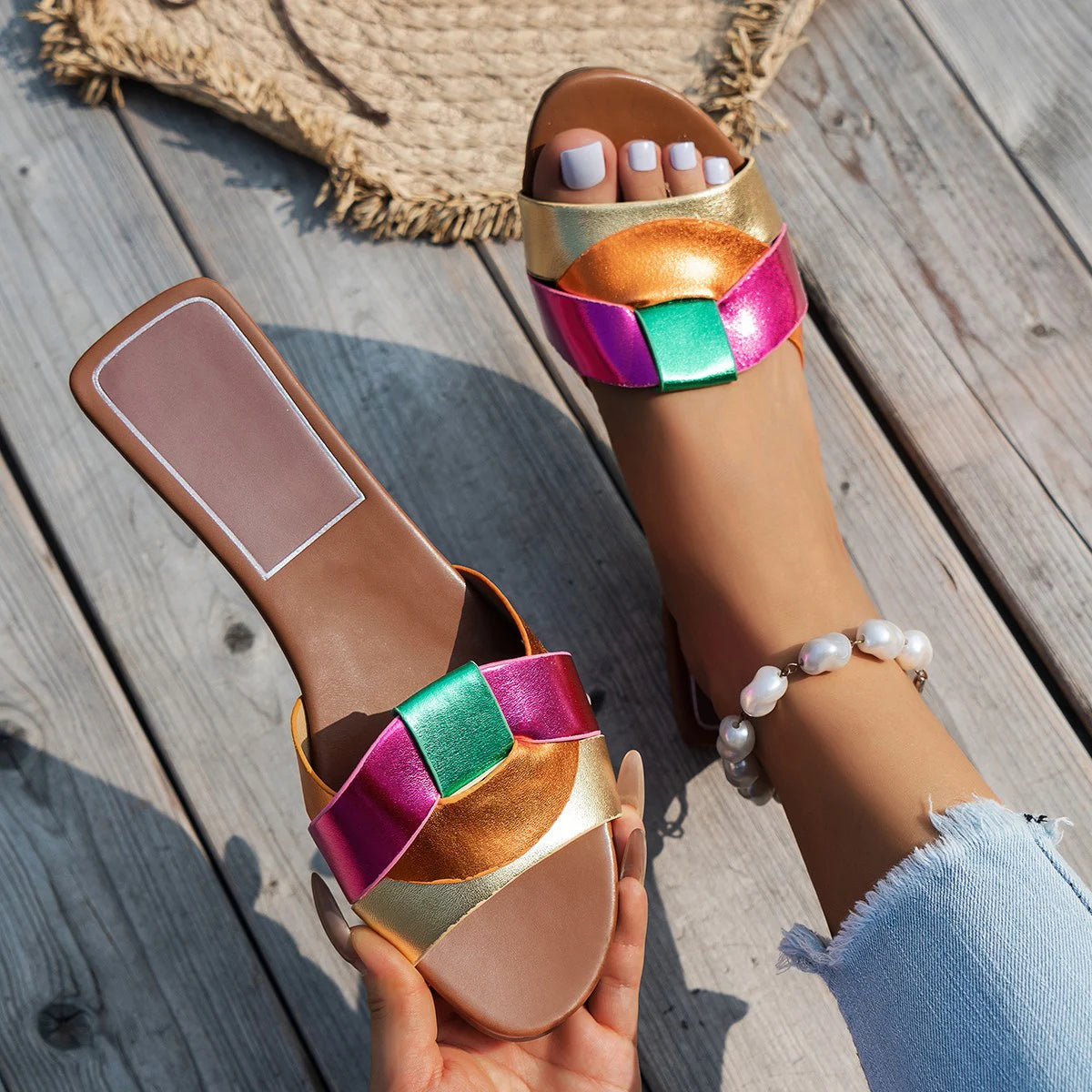 Cozy Ocean Breeze Slippers