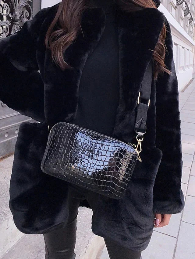 Vanessa | Cuddly elegant teddy jacket