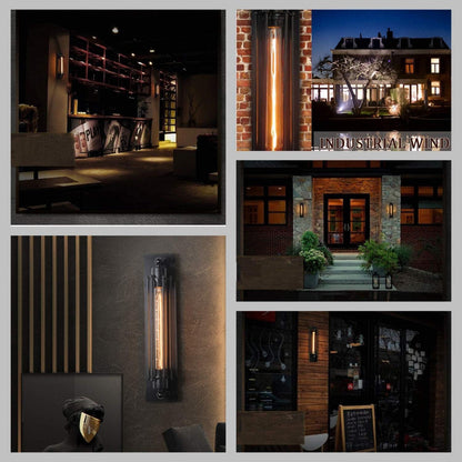 Classic Mounted LED Lamp in Sleek Black Finish