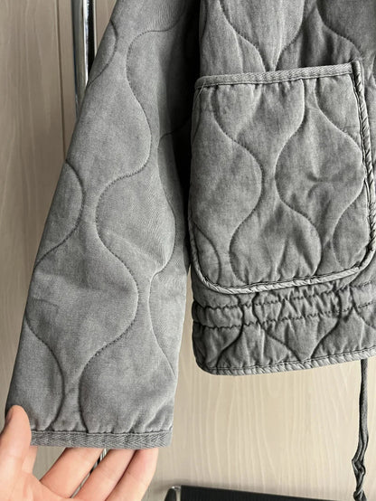 Warm Padded Women's Winter Parka Coat