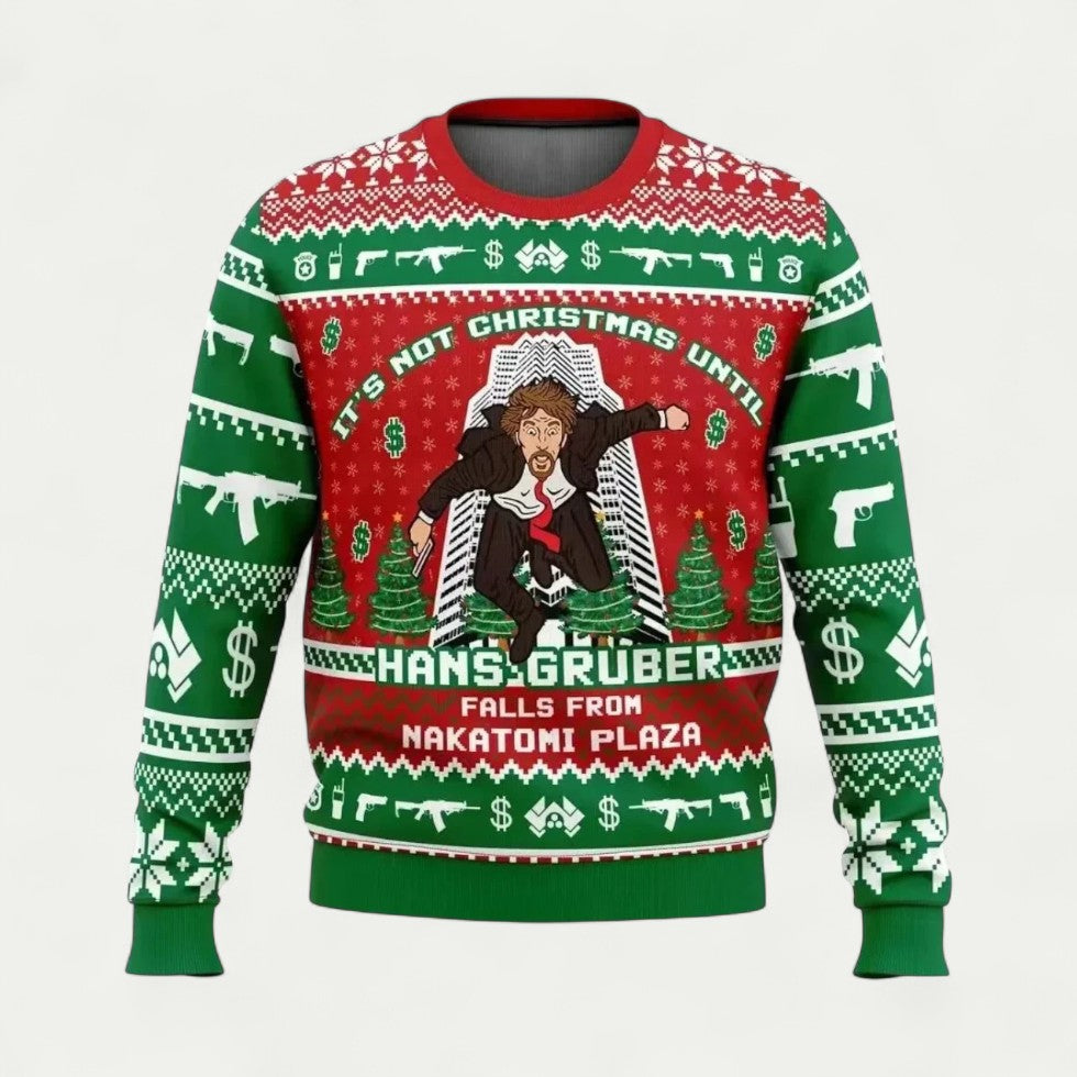 VogeLuxe | Men’s Action Christmas Knit Sweater 0