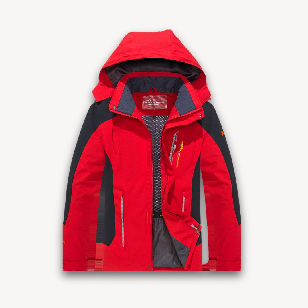 VogeLuxe | Men’s All-Weather Hooded Hiking Jacket 4