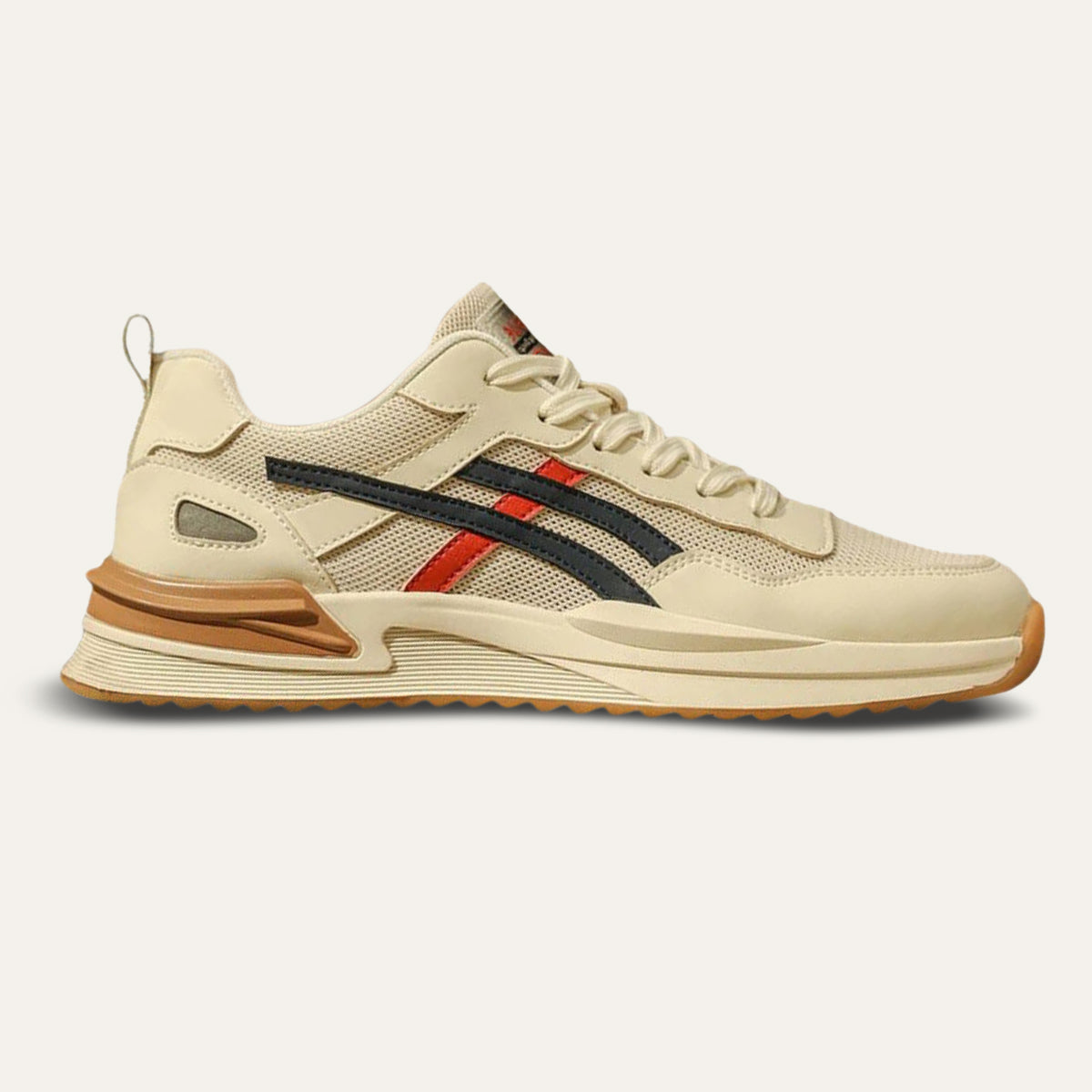 VogeLuxe | Men’s Athletic Perforated Knit Sneakers 4