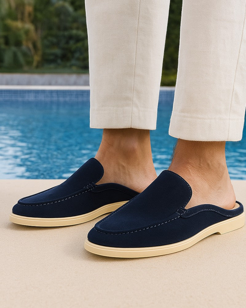 VogeLuxe | Men’s Backless Mule Loafers 3