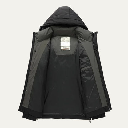 VogeLuxe | Men’s Boxy Waist-Length Puffer Jacket 1