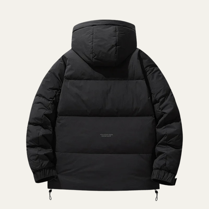 VogeLuxe | Men’s Boxy Waist-Length Puffer Jacket 2