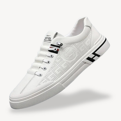 VogeLuxe | Men’s Breathable Slip On Leather Sneakers 0