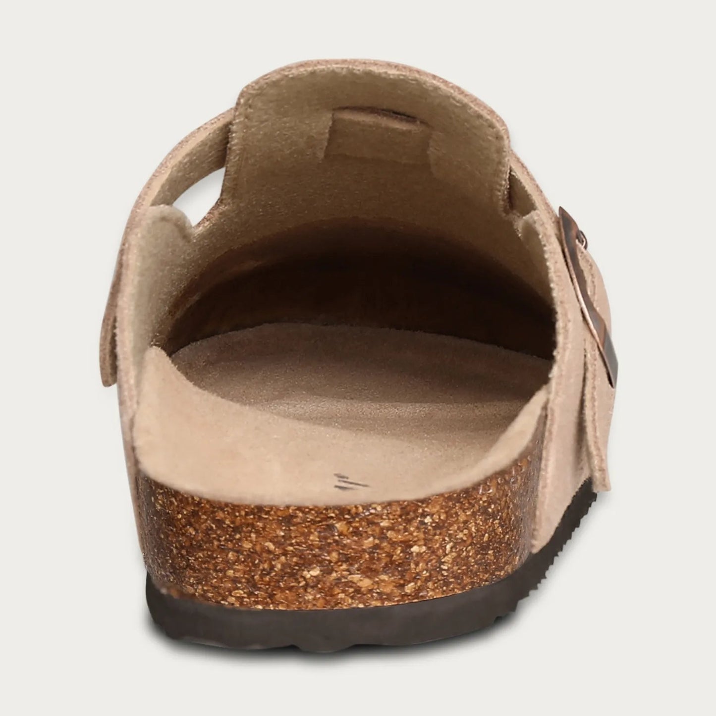 VogeLuxe | Men’s Buckled Cork Footbed Mule Clogs 2