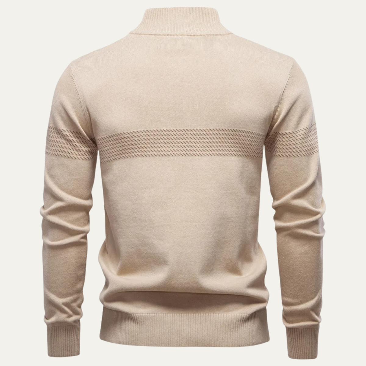 VogeLuxe | Men’s Business Quarter-Zip Knit Sweater 3