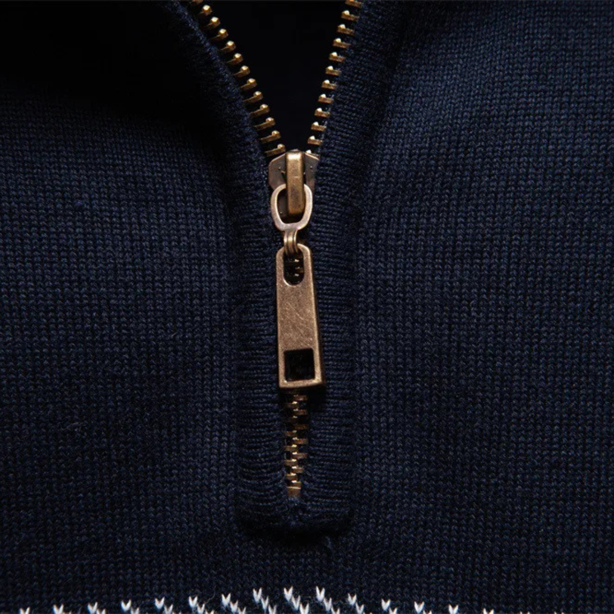 VogeLuxe | Men’s Business Quarter-Zip Knit Sweater 5