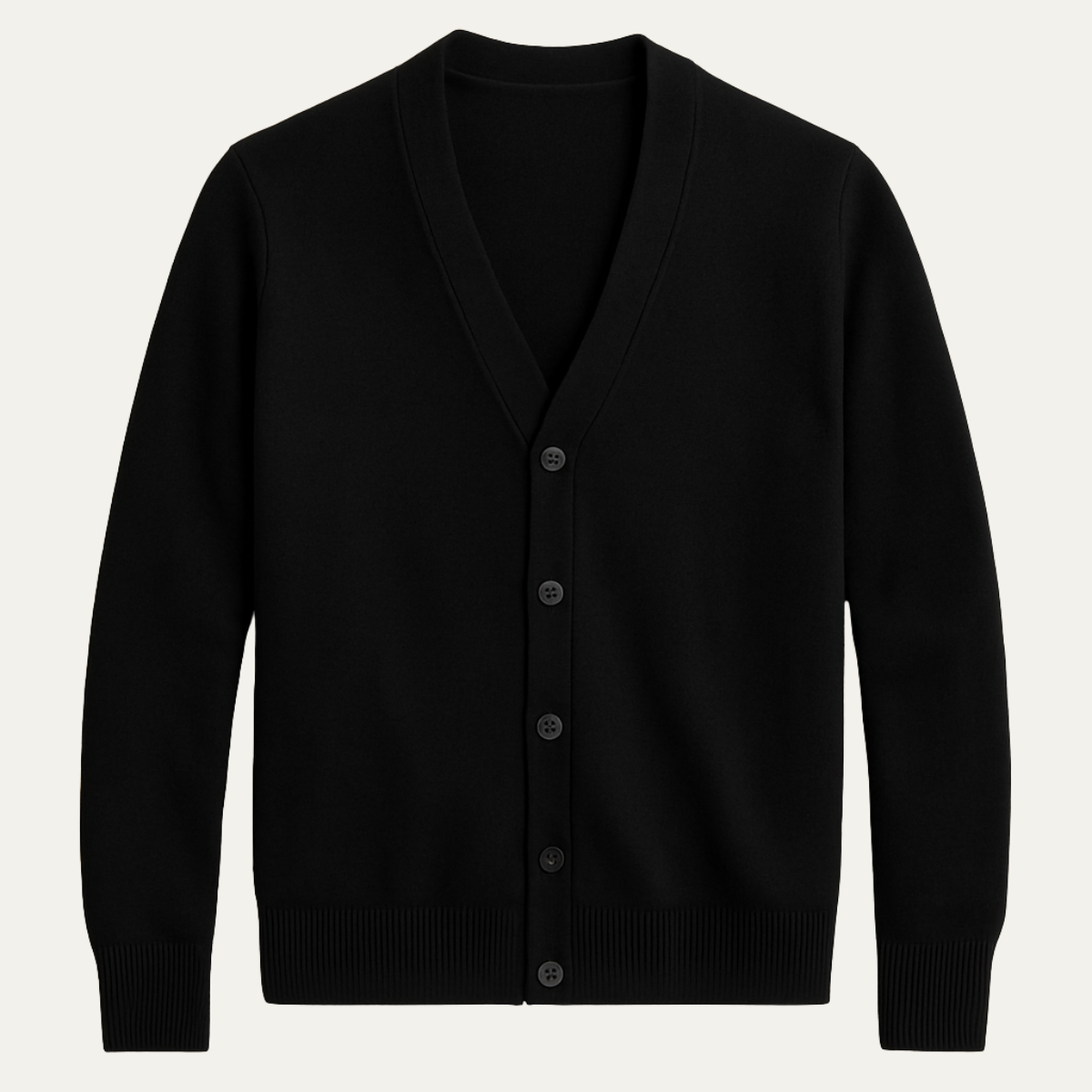VogeLuxe | Men’s Button-Down Cardigan Sweater 1