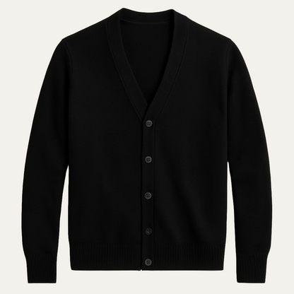 VogeLuxe | Men’s Button-Down Cardigan Sweater 1