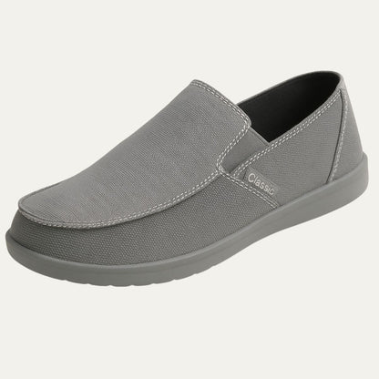 VogeLuxe | Men’s Canvas Slip-On Loafers 0