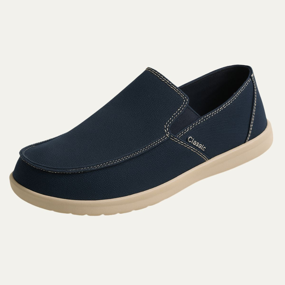 VogeLuxe | Men’s Canvas Slip-On Loafers 1