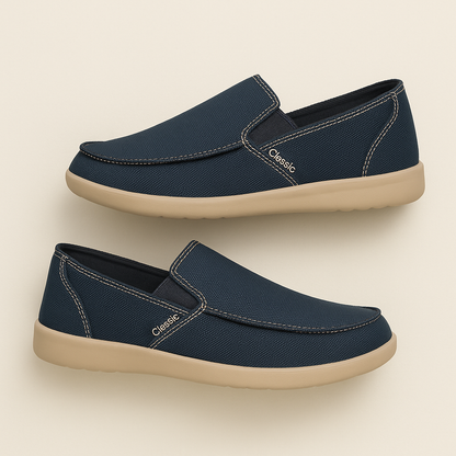 VogeLuxe | Men’s Canvas Slip-On Loafers 2
