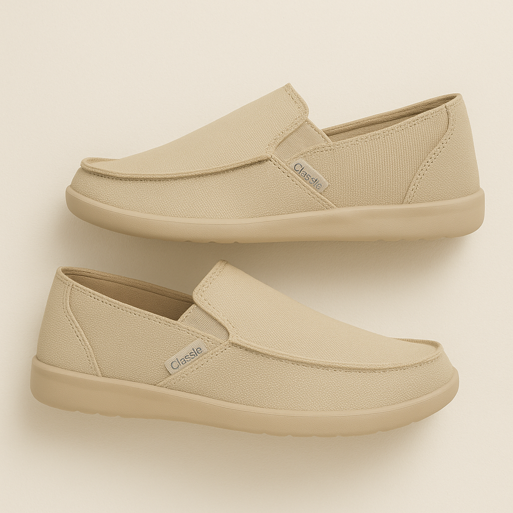 VogeLuxe | Men’s Canvas Slip-On Loafers 4