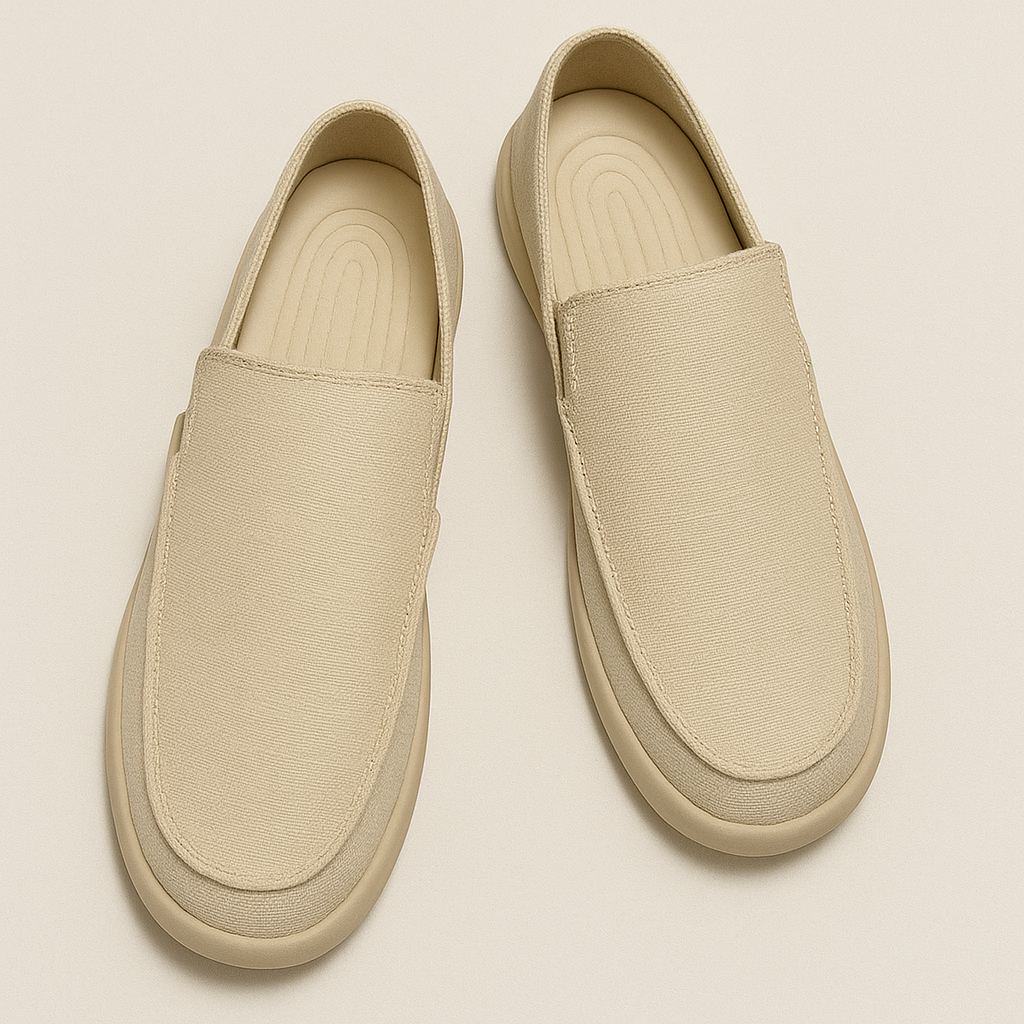 VogeLuxe | Men’s Canvas Slip-On Loafers 5