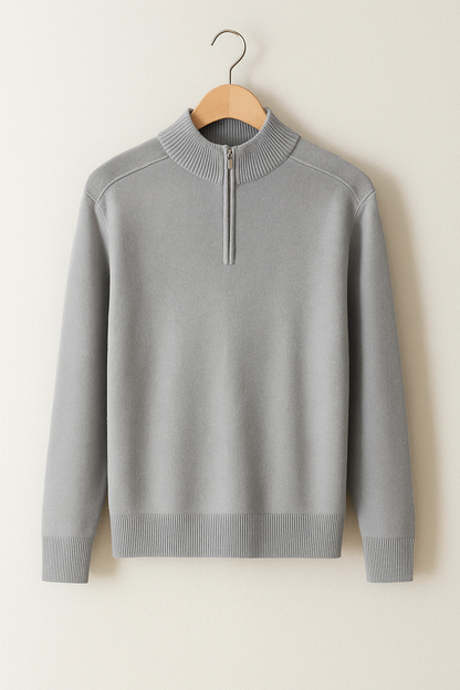 VogeLuxe | Men’s Cashmere Semi High Neck Sweater 0