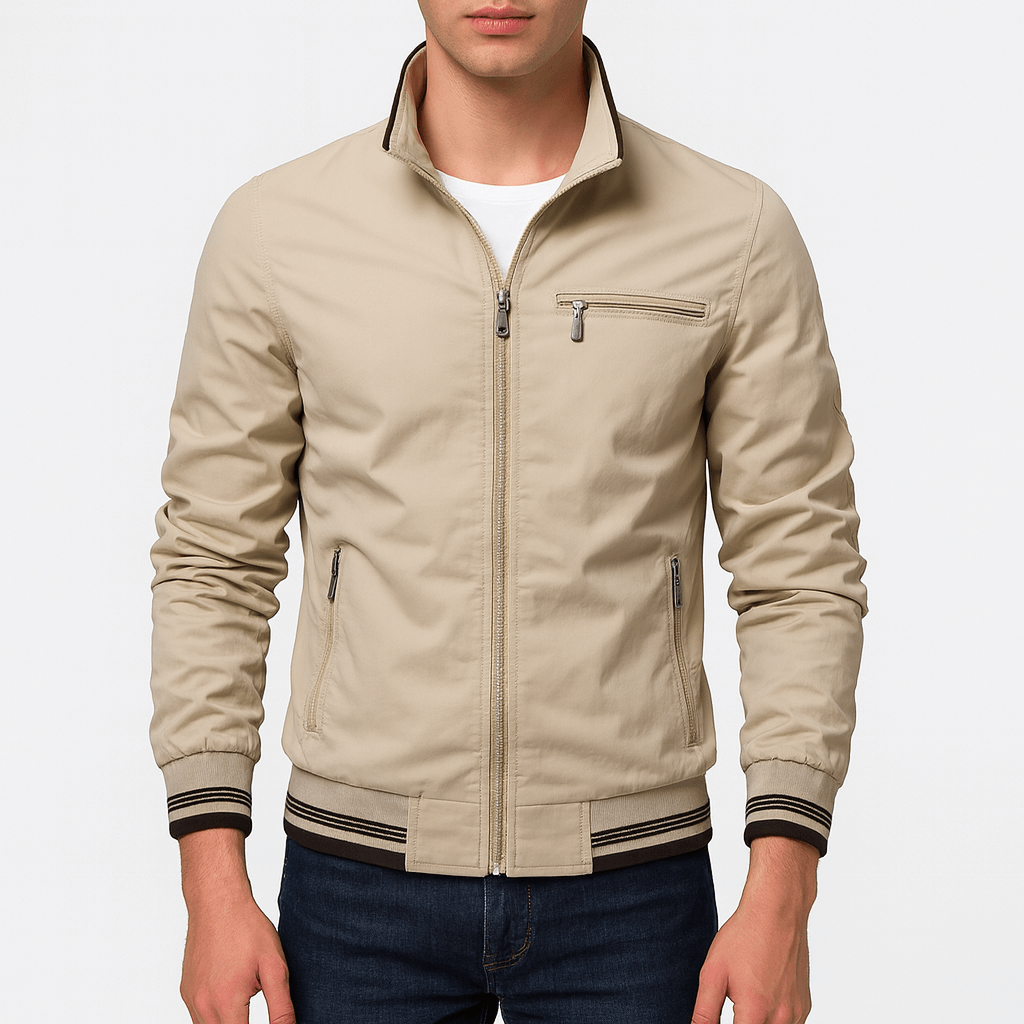 VogeLuxe | Men’s Casual Cotton Zip Jacket 0