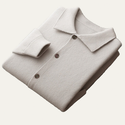 VogeLuxe | Men’s Casual Knit Shirt Jacket 5