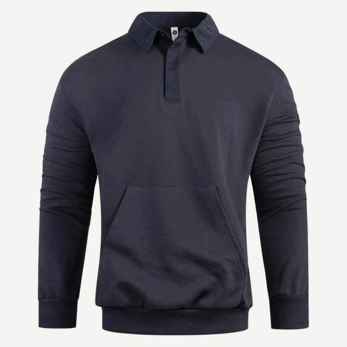 VogeLuxe | Men’s Casual Rugby Polo Sweatshirt 5