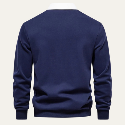 VogeLuxe | Men’s Casual Smart Polo Jumper 1