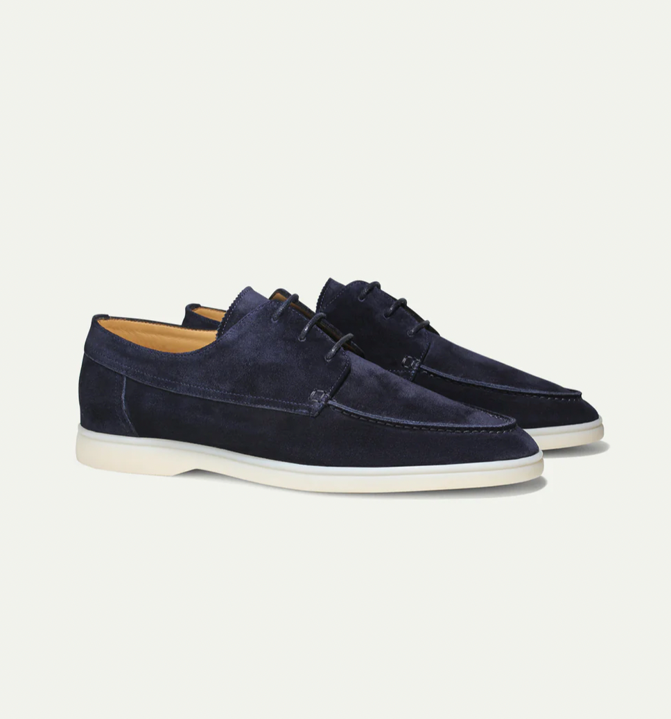 VogeLuxe | Men’s Casual Suede Derby Shoes 1