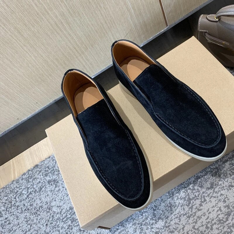 VogeLuxe | Men’s Casual Suede Slip on Shoes 1