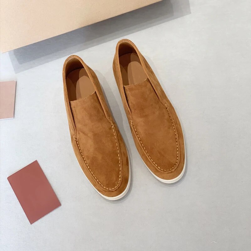 VogeLuxe | Men’s Casual Suede Slip on Shoes 4