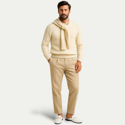 VogeLuxe | Men’s Chic Slip-On Mules with Buckle Accent 3