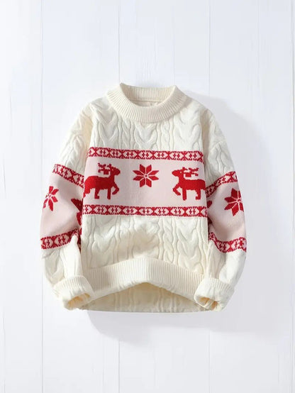VogeLuxe | Men’s Christmas Cable Knit Sweater 0