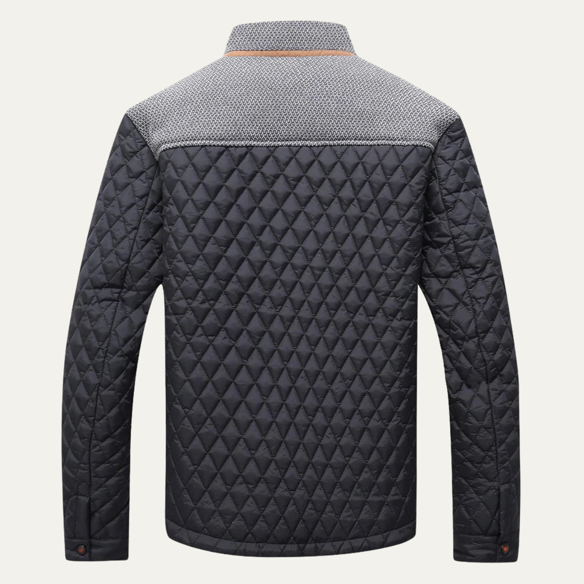 VogeLuxe | Men’s Chunky Knit Buttoned Blazer 3