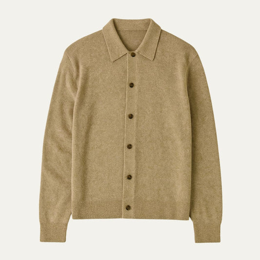 VogeLuxe | Men’s Classic Button-Up Cardigan 0