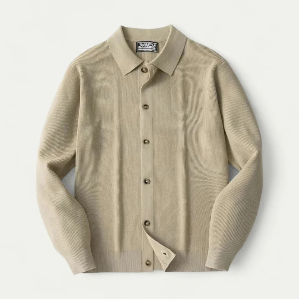 VogeLuxe | Men’s Classic Button-Up Cardigan 3