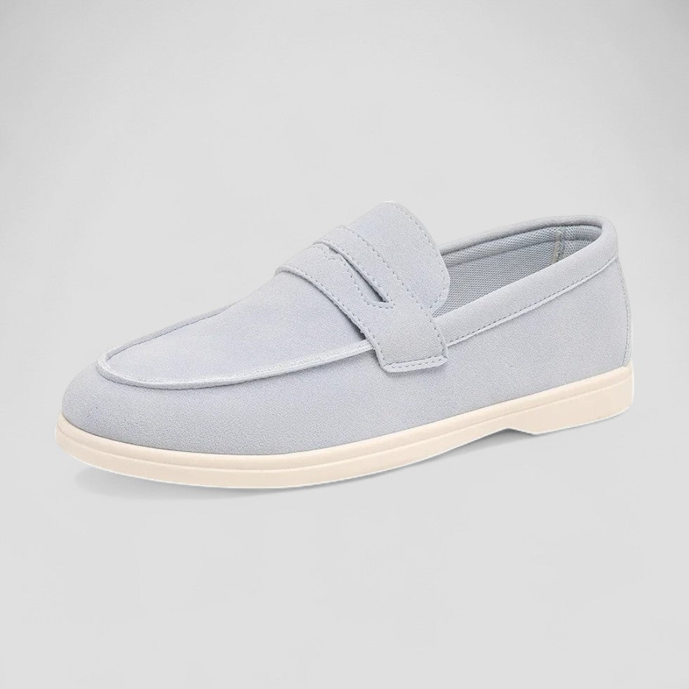 VogeLuxe | Men’s Classic Canvas Penny Loafers 3