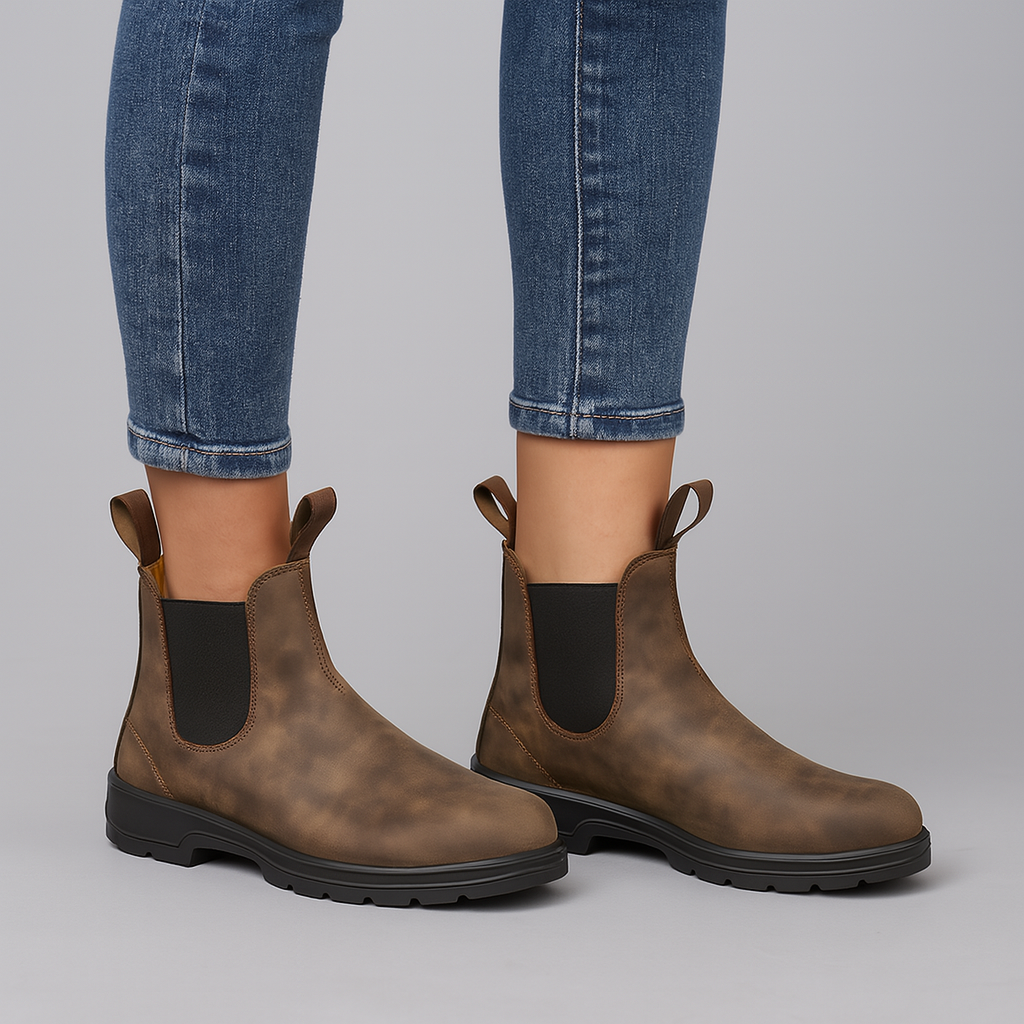 VogeLuxe | Men’s Classic Chelsea Work Boots 5
