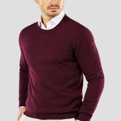 VogeLuxe | Men’s Classic Crewneck Knit Sweater 0