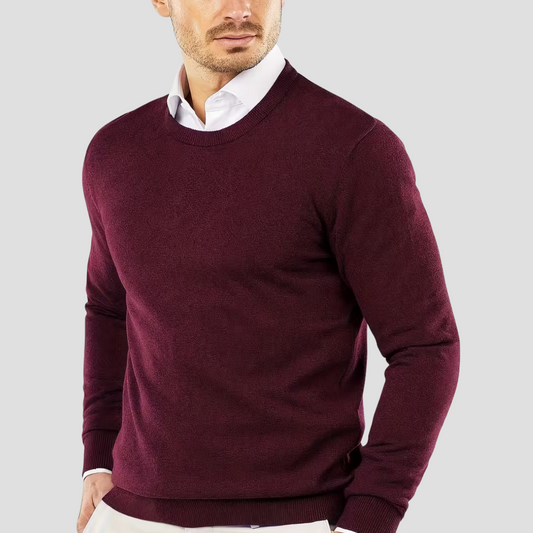 VogeLuxe | Men’s Classic Crewneck Knit Sweater 0