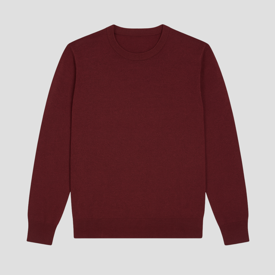 VogeLuxe | Men’s Classic Crewneck Knit Sweater 1