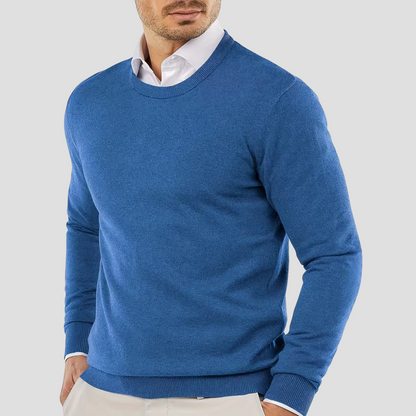 VogeLuxe | Men’s Classic Crewneck Knit Sweater 7
