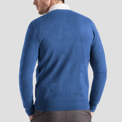 VogeLuxe | Men’s Classic Crewneck Knit Sweater 8
